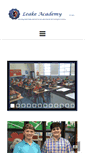 Mobile Screenshot of leakeacademy.org